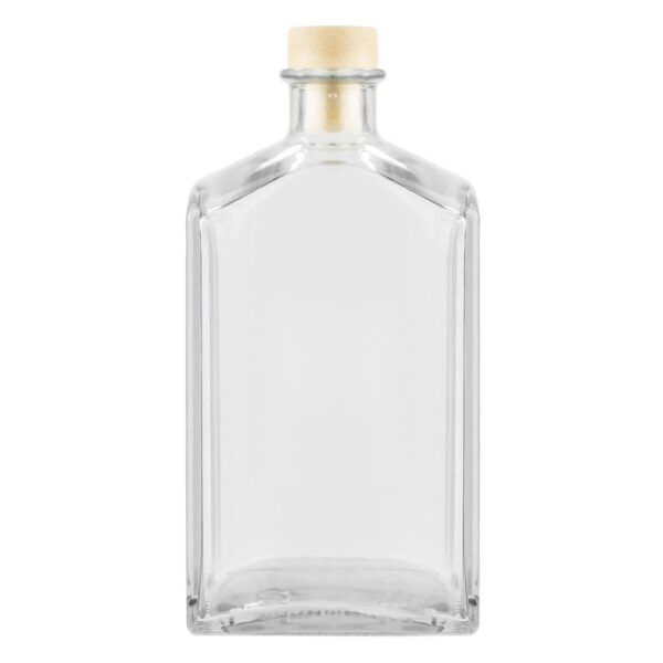 Staklena boca RAKIJE 500 ml sa čepom