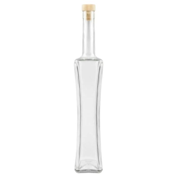 Staklena boca QUADRA 500 ml sa čepom