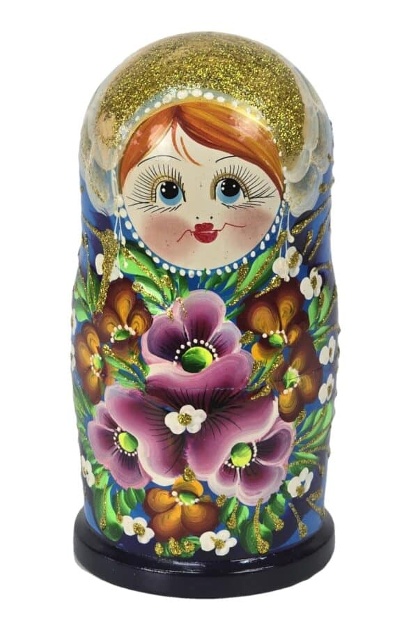 Originalna ruska matrjoška 18 cm, set od 5 kom - Image 2