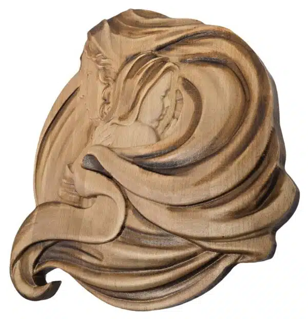 Slika Djevice Marije s Isusom Kristom 40 x 40 cm - Image 2