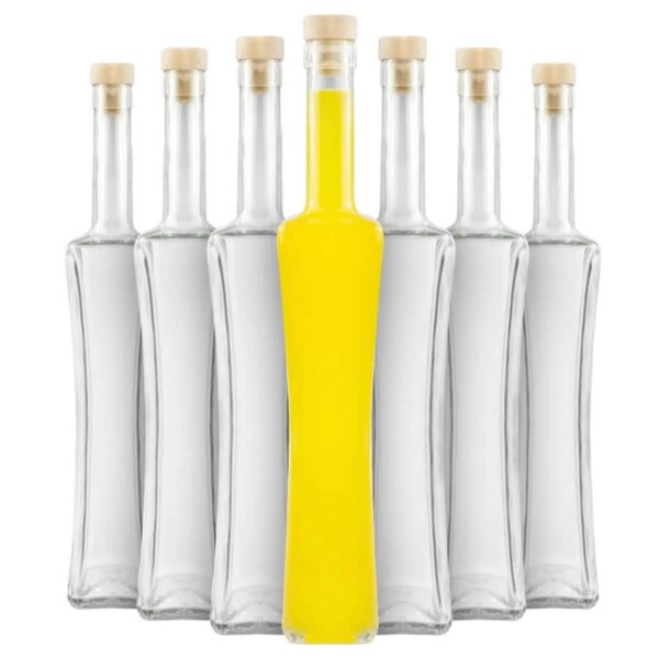 Staklena boca QUADRA 500 ml sa čepom - Image 4