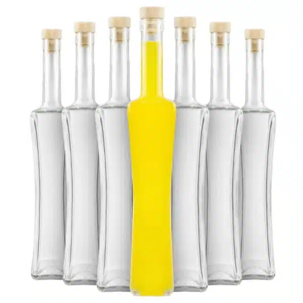 Staklena boca QUADRA 500 ml sa čepom - Image 4