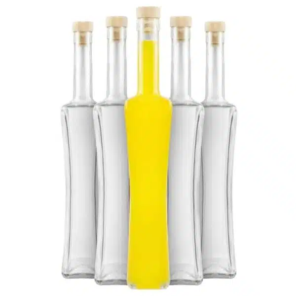 Staklena boca QUADRA 500 ml sa čepom - Image 5